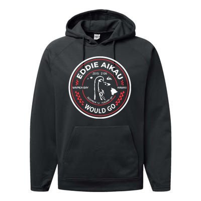 Eddie Aikau Hawaii Would Go Performance Fleece Hoodie