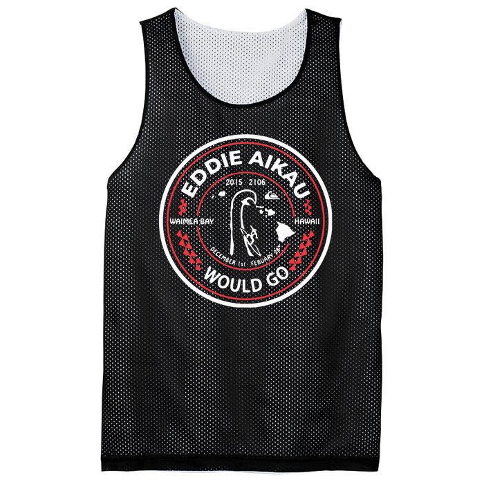 Eddie Aikau Hawaii Would Go Mesh Reversible Basketball Jersey Tank