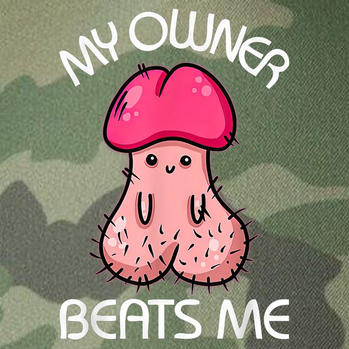 Embarrassing Adult Humor Inappropriate My Owner Beats Me Legacy Tie Dye Trucker Hat