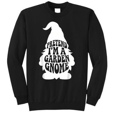 Easy Adult Halloween Costumes Pretend IM A Garden Gnome Sweatshirt