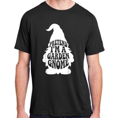 Easy Adult Halloween Costumes Pretend IM A Garden Gnome Adult ChromaSoft Performance T-Shirt