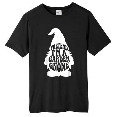 Easy Adult Halloween Costumes Pretend IM A Garden Gnome Tall Fusion ChromaSoft Performance T-Shirt