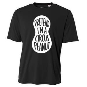 Easy Adult Halloween Costumes Pretend IM A Circus Peanut Cooling Performance Crew T-Shirt