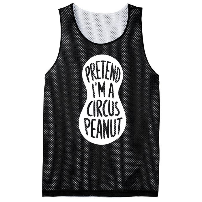 Easy Adult Halloween Costumes Pretend IM A Circus Peanut Mesh Reversible Basketball Jersey Tank