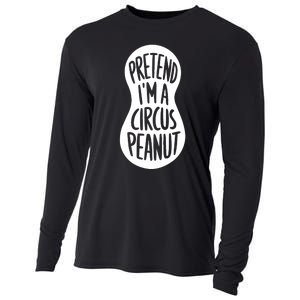 Easy Adult Halloween Costumes Pretend IM A Circus Peanut Cooling Performance Long Sleeve Crew