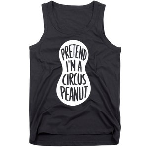 Easy Adult Halloween Costumes Pretend IM A Circus Peanut Tank Top