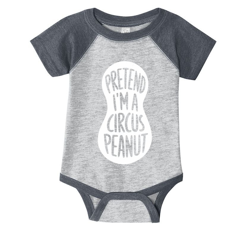 Easy Adult Halloween Costumes Pretend IM A Circus Peanut Infant Baby Jersey Bodysuit