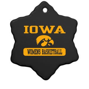 Elite Authentics I.O.W.A Hawkeyes Ceramic Star Ornament