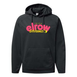 Elrow Amnesia Ibiza Party festival and event Performance Fleece Hoodie