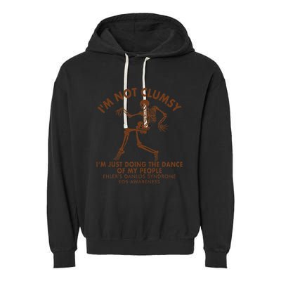 Eds Awareness IM Not Clumsy Doing Dance Of My People Garment-Dyed Fleece Hoodie