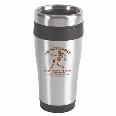 Eds Awareness IM Not Clumsy Doing Dance Of My People 16oz Travel Tumbler