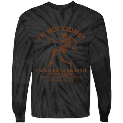 Eds Awareness IM Not Clumsy Doing Dance Of My People Tie-Dye Long Sleeve Shirt