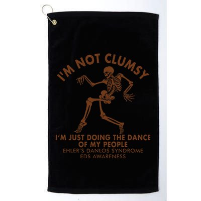 Eds Awareness IM Not Clumsy Doing Dance Of My People Golf Towel