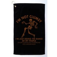 Eds Awareness IM Not Clumsy Doing Dance Of My People Golf Towel