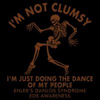 Eds Awareness IM Not Clumsy Doing Dance Of My People Cropped Pullover Crew