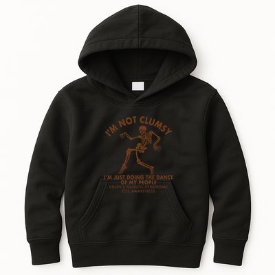 Eds Awareness IM Not Clumsy Doing Dance Of My People Kids Hoodie
