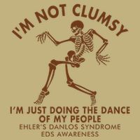 Eds Awareness IM Not Clumsy Doing Dance Of My People Magnet