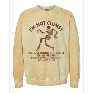 Eds Awareness IM Not Clumsy Doing Dance Of My People Colorblast Crewneck Sweatshirt