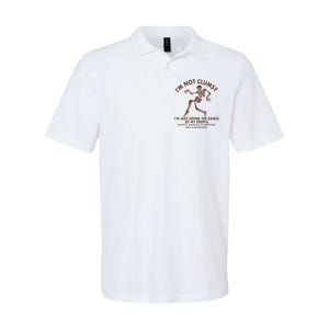 Eds Awareness IM Not Clumsy Doing Dance Of My People Softstyle Adult Sport Polo