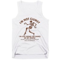 Eds Awareness IM Not Clumsy Doing Dance Of My People Tank Top