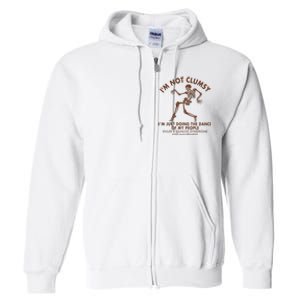 Eds Awareness IM Not Clumsy Doing Dance Of My People Full Zip Hoodie