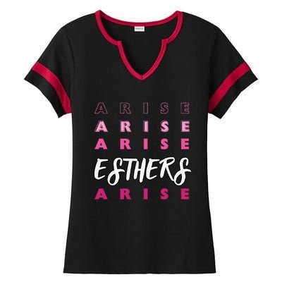 Esthers Arise If I Perish Song Lyrics Jesus Christ Christian Ladies Halftime Notch Neck Tee