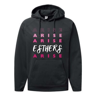 Esthers Arise If I Perish Song Lyrics Jesus Christ Christian Performance Fleece Hoodie