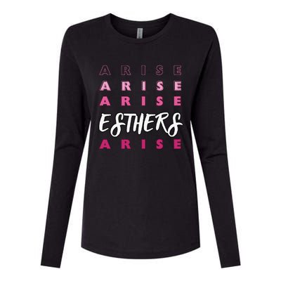 Esthers Arise If I Perish Song Lyrics Jesus Christ Christian Womens Cotton Relaxed Long Sleeve T-Shirt