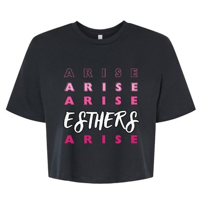 Esthers Arise If I Perish Song Lyrics Jesus Christ Christian Bella+Canvas Jersey Crop Tee