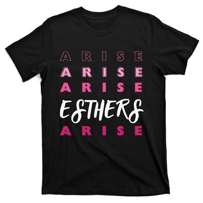 Esthers Arise If I Perish Song Lyrics Jesus Christ Christian T-Shirt