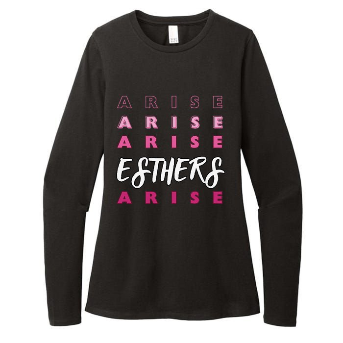 Esthers Arise If I Perish Song Lyrics Jesus Christ Christian Womens CVC Long Sleeve Shirt