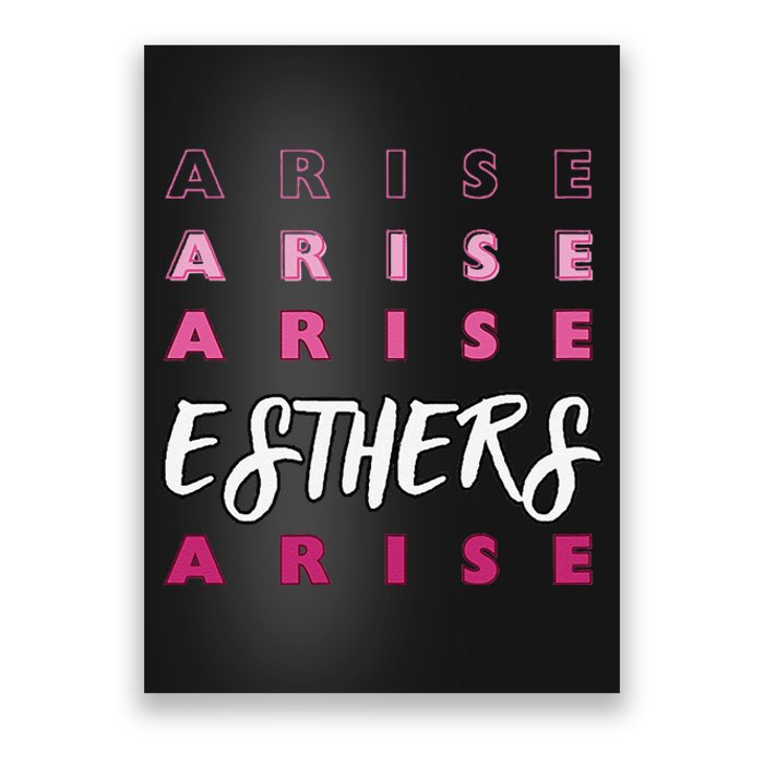 Esthers Arise If I Perish Song Lyrics Jesus Christ Christian Poster