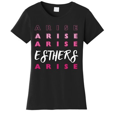 Esthers Arise If I Perish Song Lyrics Jesus Christ Christian Women's T-Shirt