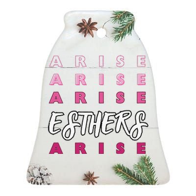 Esthers Arise If I Perish Song Lyrics Jesus Christ Christian Ceramic Bell Ornament