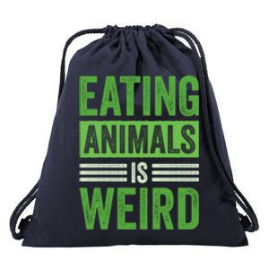 Eating Animals Is Weird Gift Drawstring Bag