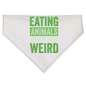 Eating Animals Is Weird Gift USA-Made Doggie Bandana