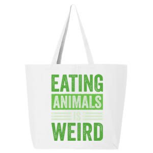 Eating Animals Is Weird Gift 25L Jumbo Tote