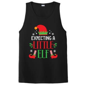 Expecting A Little Elf Cute Christmas Pregnancy Announcet Gift PosiCharge Competitor Tank