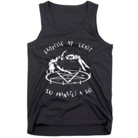 Exorcise At Least 20 Minutes A Day Demon Possessed Exorcist Tank Top