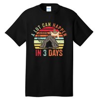 Easter A Lot Can Happen In 3 Days Religious Tall T-Shirt