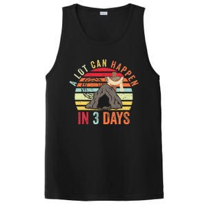 Easter A Lot Can Happen In 3 Days Religious PosiCharge Competitor Tank