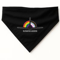 Elevated Access LGBT Pride USA-Made Doggie Bandana