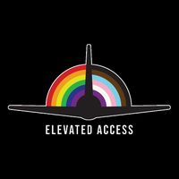 Elevated Access LGBT Pride USA-Made Doggie Bandana