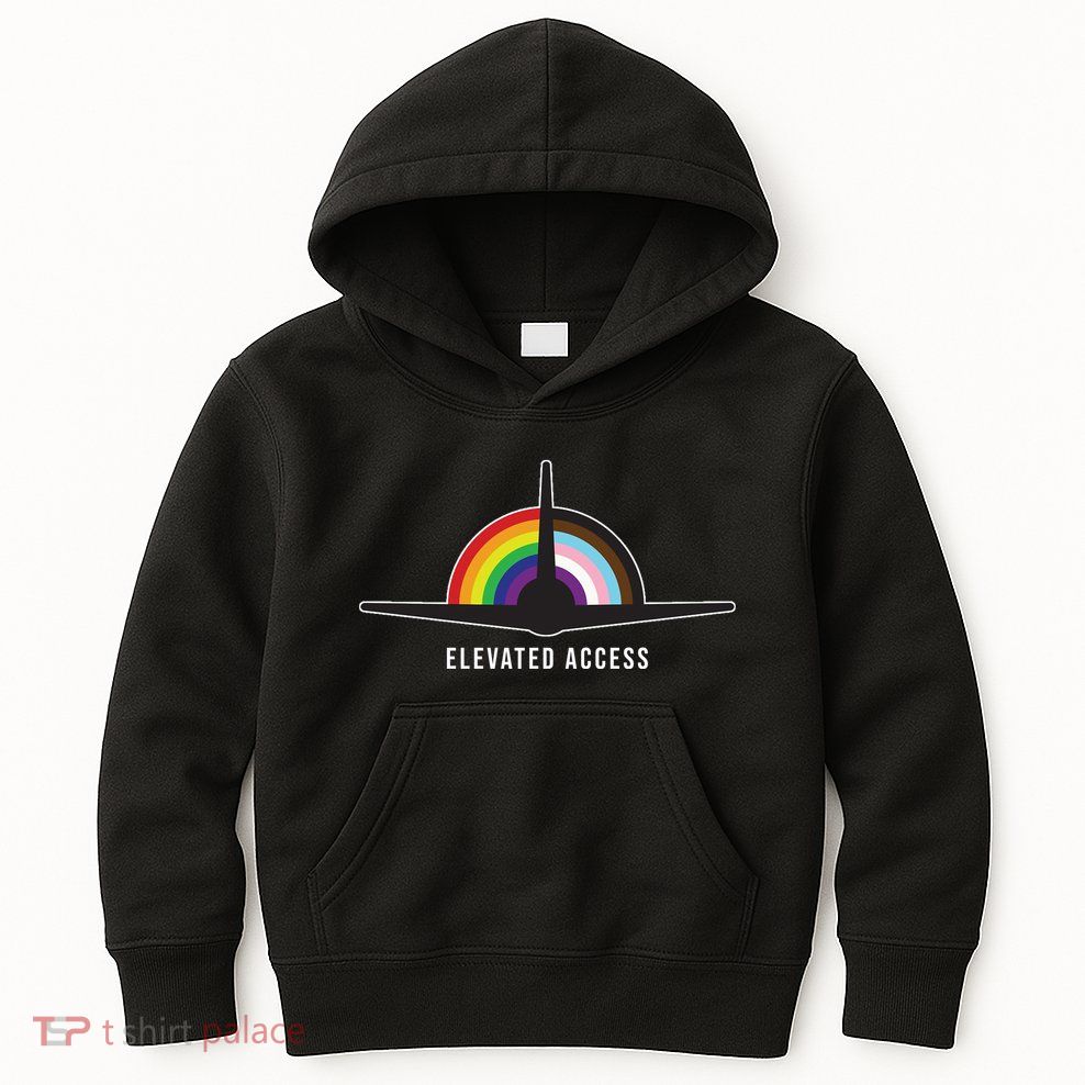 Elevated Access LGBT Pride Kids Hoodie