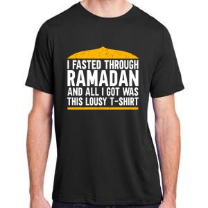 Eid Alfitr Mubarak Kareem Karim Celebration Fasted Through R Cute Gift Adult ChromaSoft Performance T-Shirt