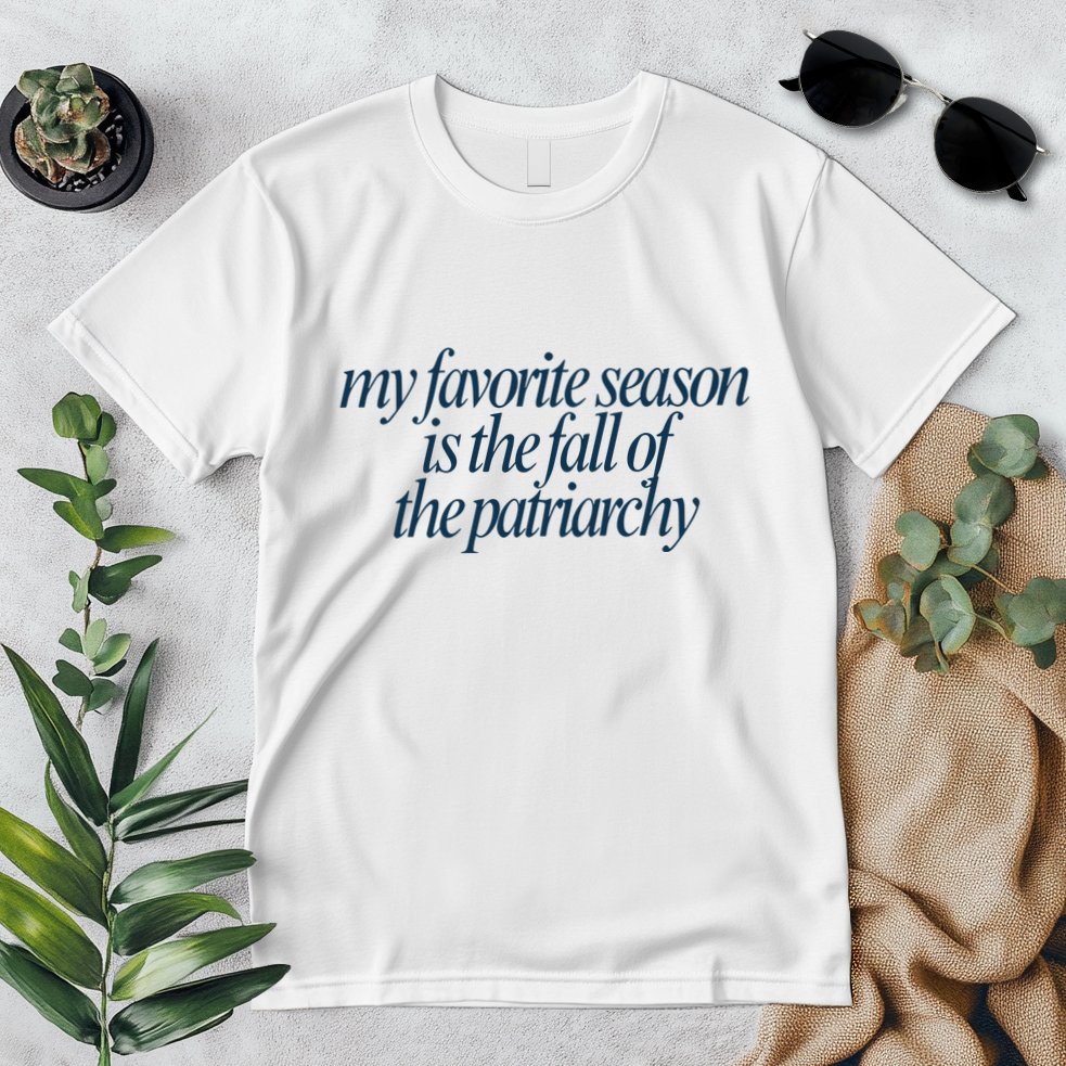 Emily Amick My Favorite Season Is The Fall Of The Patriarchy Premium T-Shirt