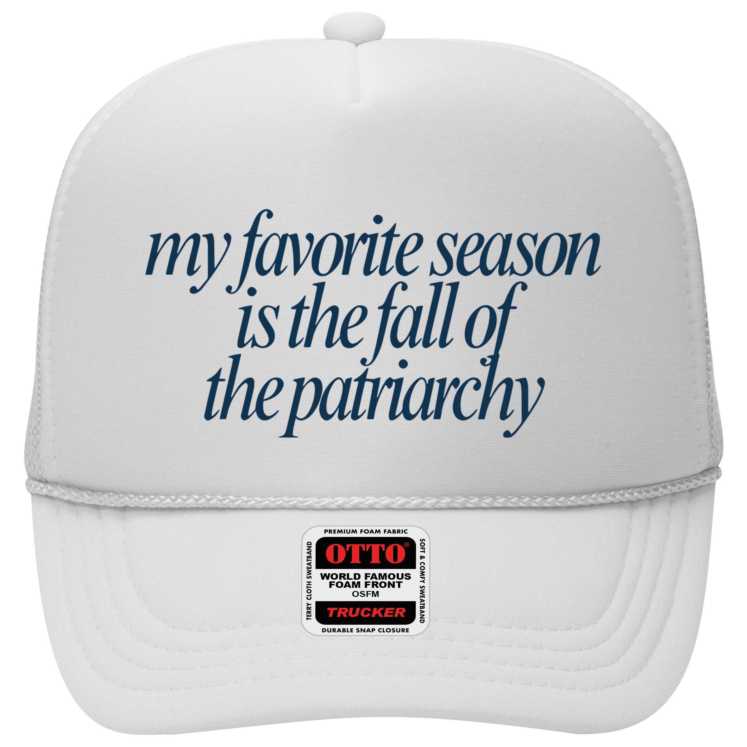 Emily Amick My Favorite Season Is The Fall Of The Patriarchy Hat
