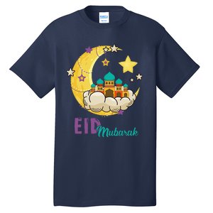 Eid Alfitr Mubarak Kareem Happy Ramadan Karim Tall T-Shirt