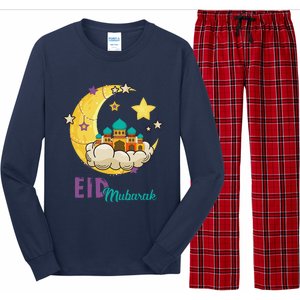 Eid Alfitr Mubarak Kareem Happy Ramadan Karim Long Sleeve Pajama Set