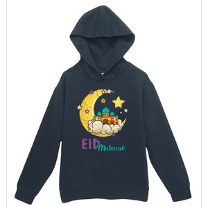 Eid Alfitr Mubarak Kareem Happy Ramadan Karim Urban Pullover Hoodie